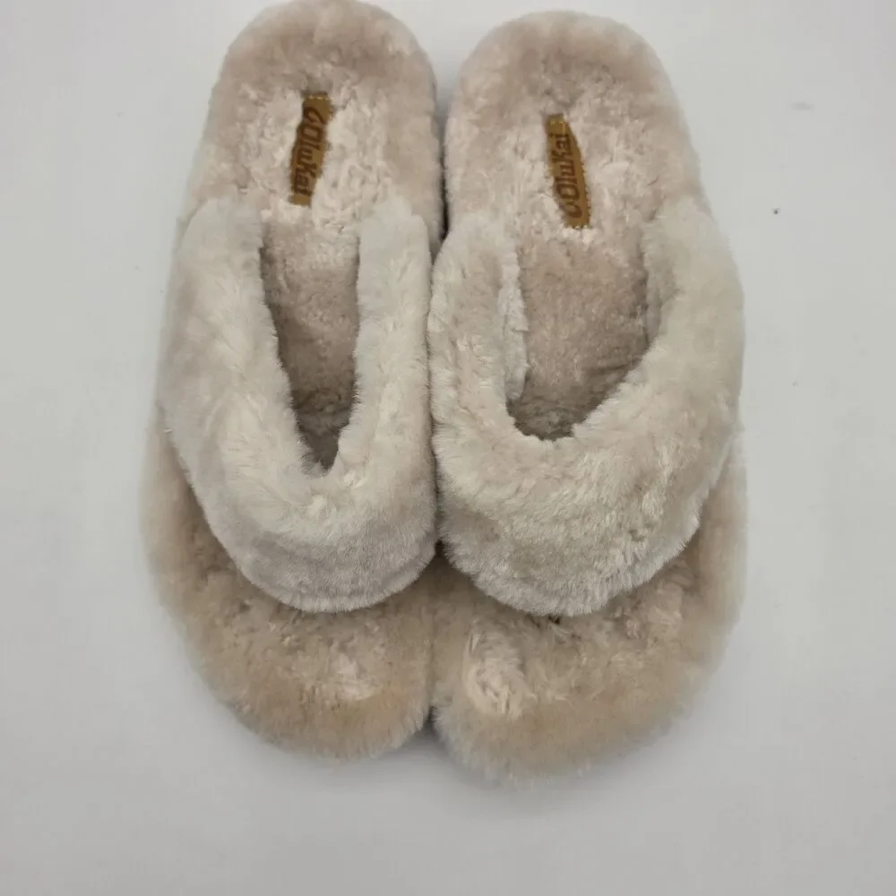 OLUKAI Kipea Heu Genuine Slide Sandal -Women in Excellent Condition Size 9